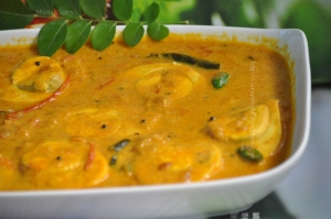 egg curry in coconut milk