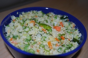 Cabbage-carrot-beans thoran