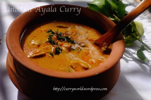 Unakka Meen Curry