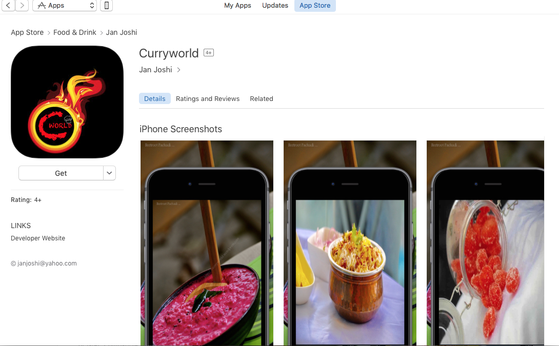 Curryworld App for Both Android d IOS is Live now