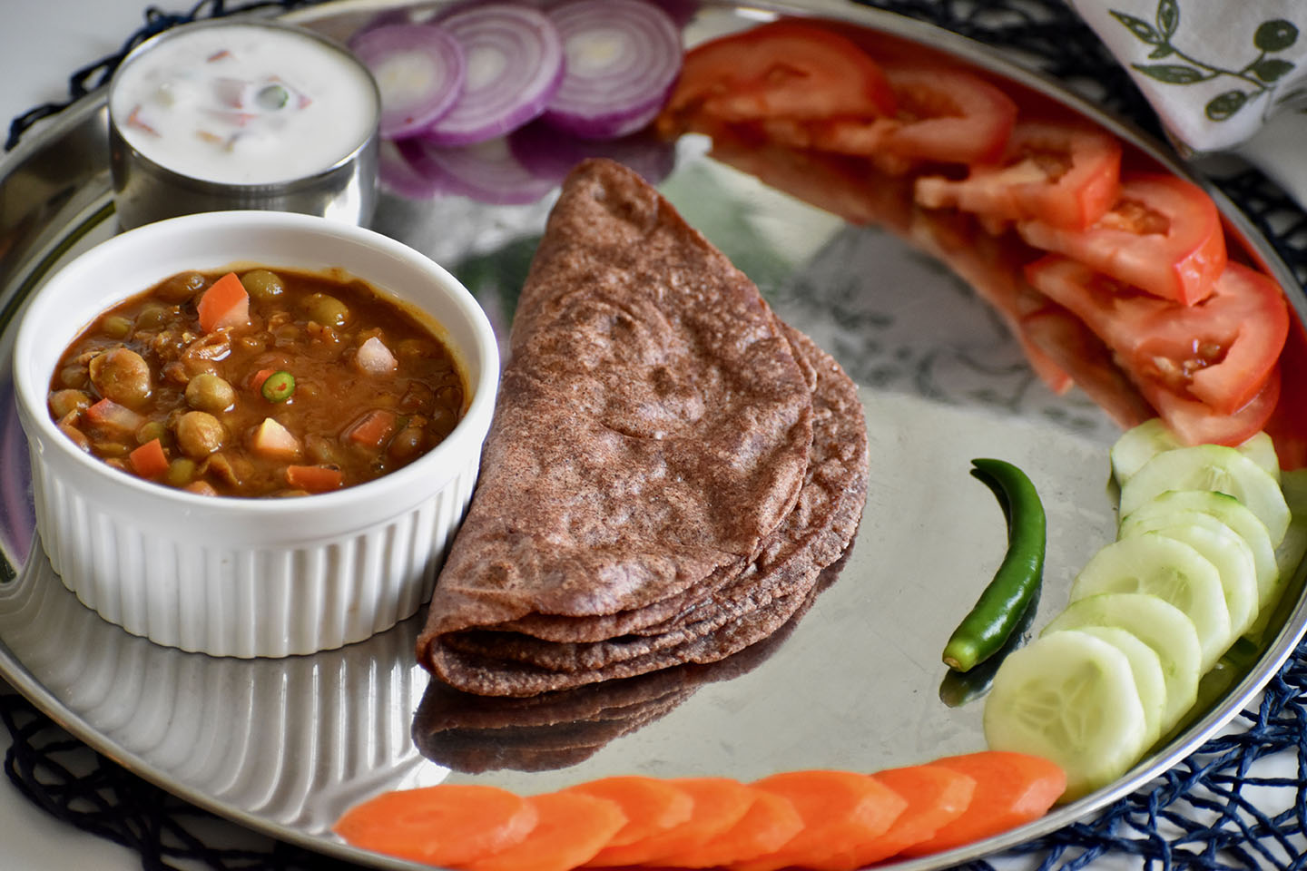 Soft Gluten – Free Ragi Chapathi/Roti -Without Wheat Flour